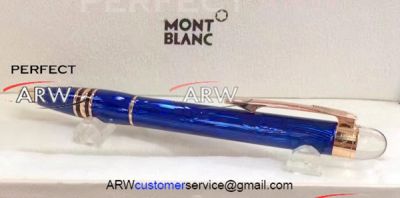 Perfect Replica Best Montblanc Starwalker Ballpoint Pen Rose Gold Trim